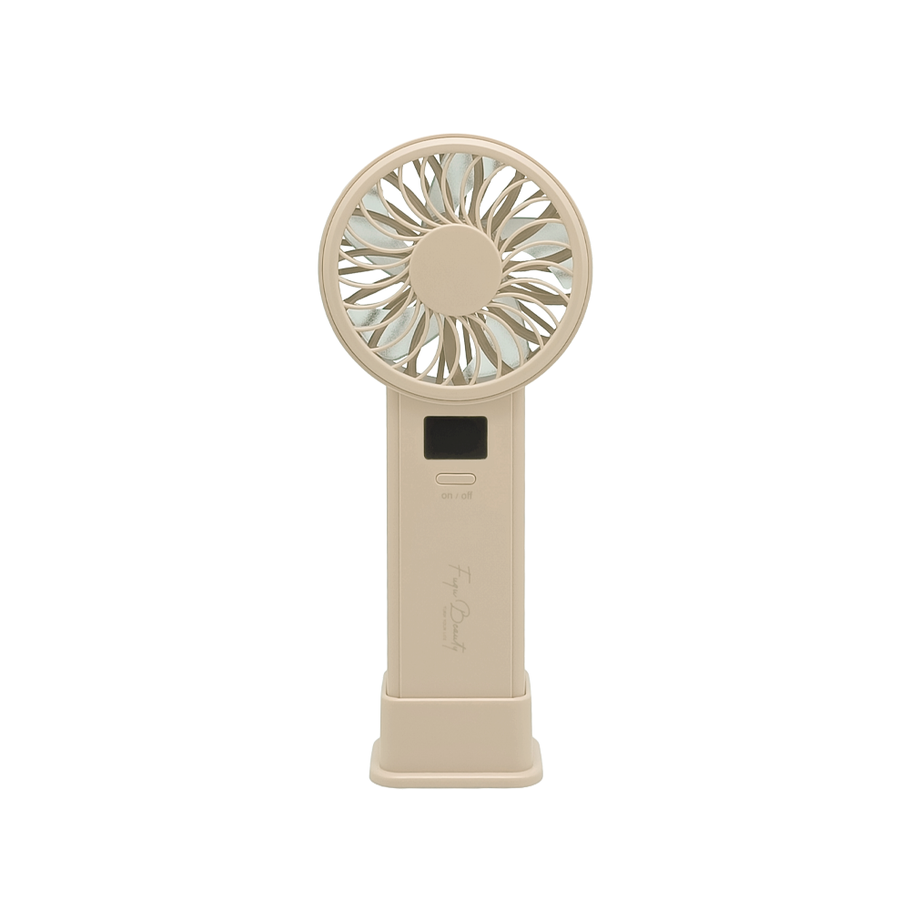 【FUGU】日系手持風扇-米色/可上飛機, , large