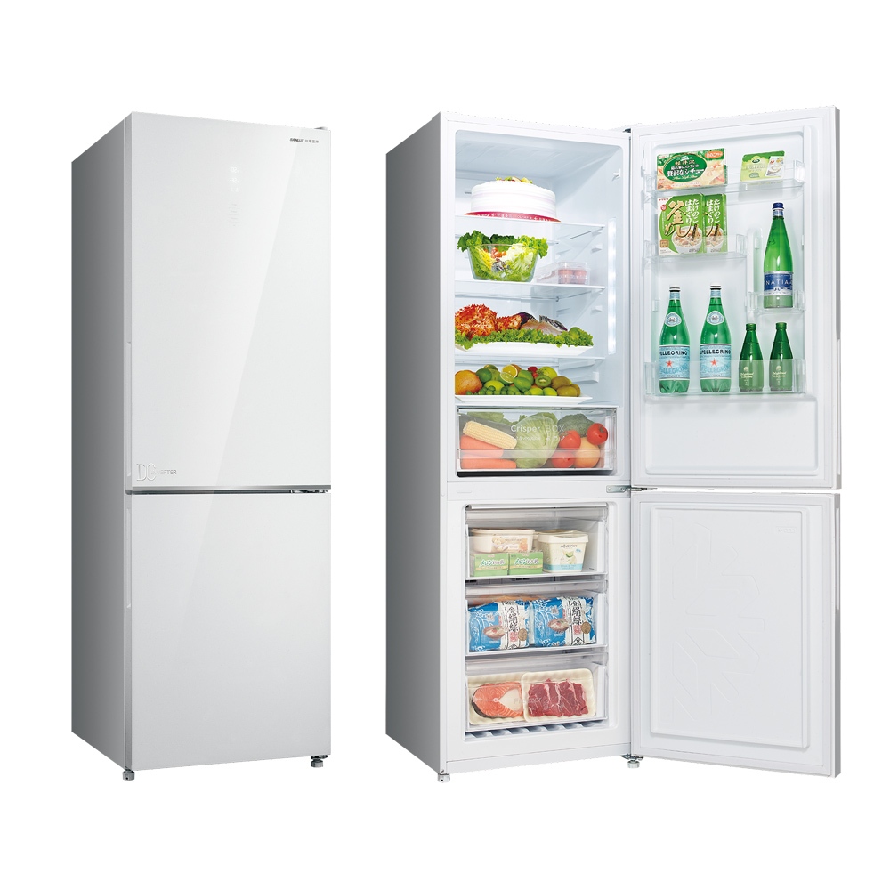 SANLUX Taiwan SANYO 325L Urban Small Home Grade 1 Energy Saving Refrigerator SR-V350BF, , large