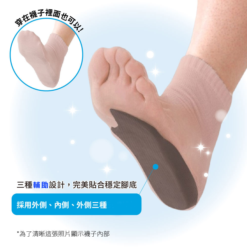 日本製【CERVIN】足弓貼合輔助鞋墊1雙, , large