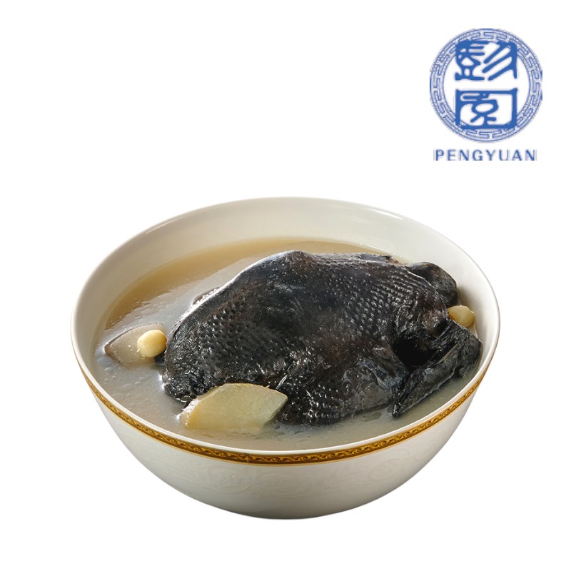 彭園 譚府湘蓮烏雞湯2200g(冷凍), , large