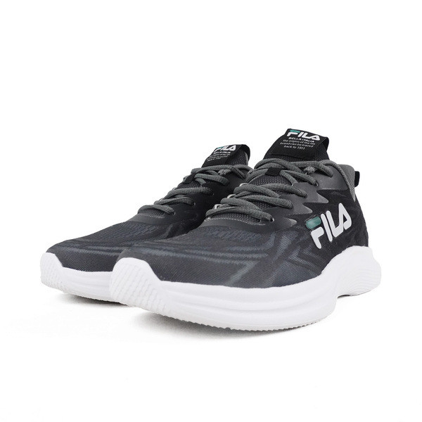 Fila Cft Spong 男 慢跑鞋 運動鞋 休閒 輕量 透氣 緩衝 彈力 灰 [1-J924W-001], , large