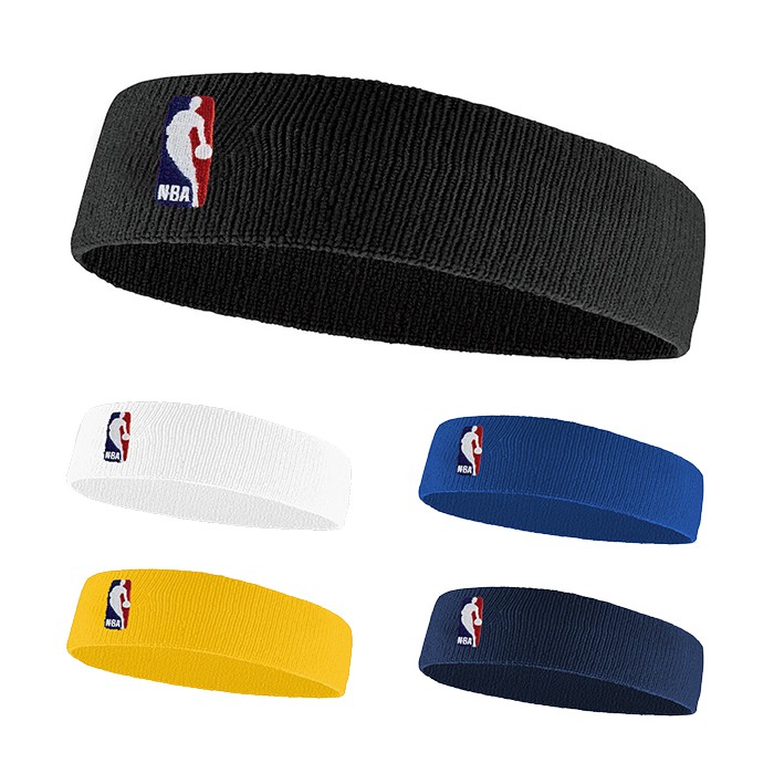 [秉宸] NIKE NBA 頭帶 止汗帶 吸濕排汗 籃球頭帶 DRI-FIT材質 NKN02, , large