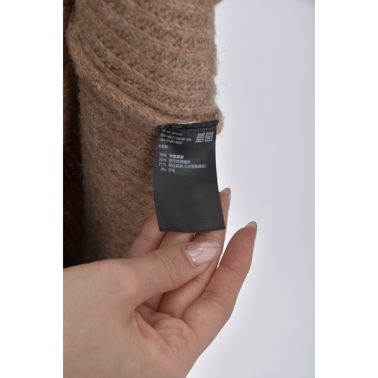 (S) uniqlo棕色罩衫二手衣, , large