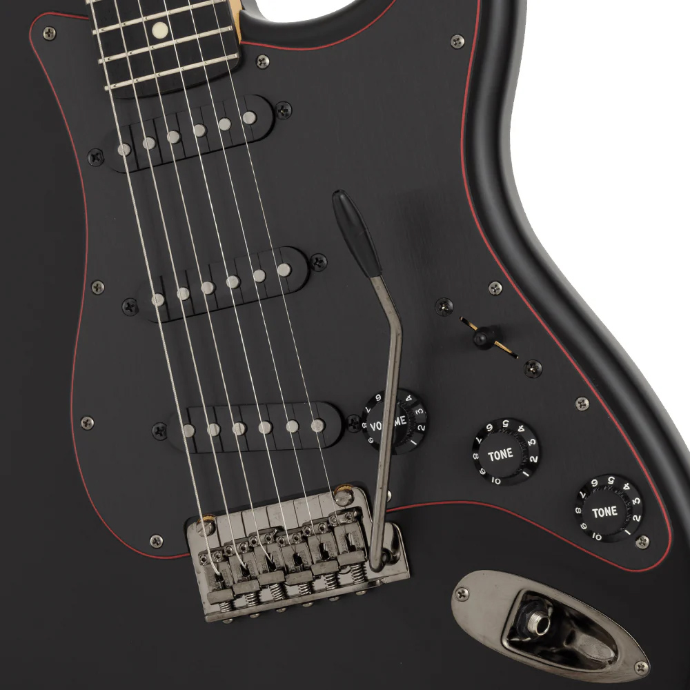 Fender MIJ LTD-25 Strat RW Noir, , large