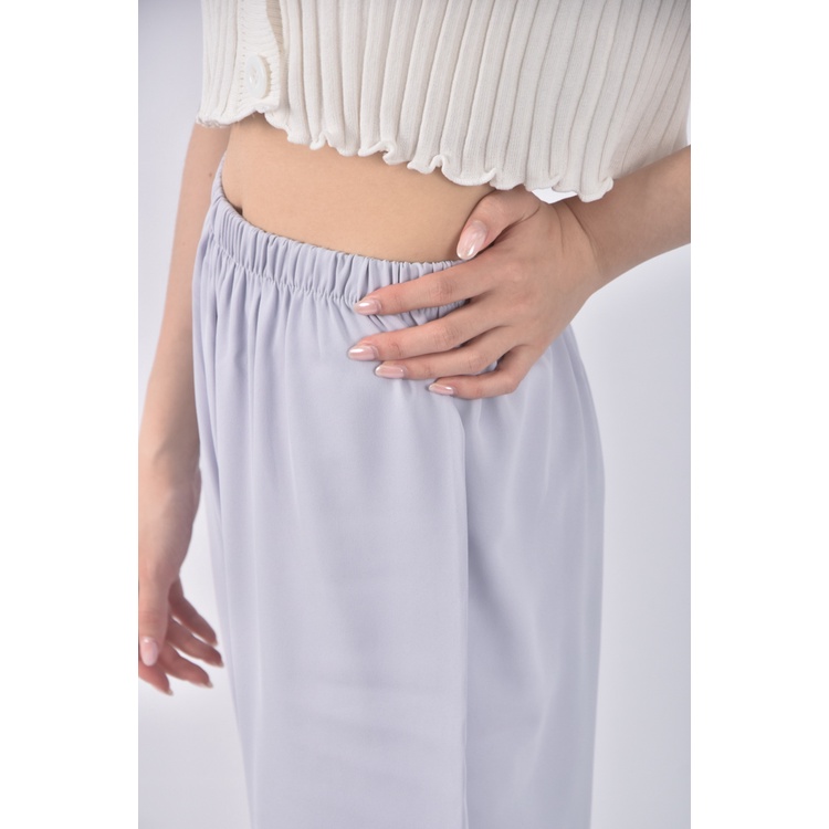 (S) 高腰寬鬆紫色長褲二手衣, , large