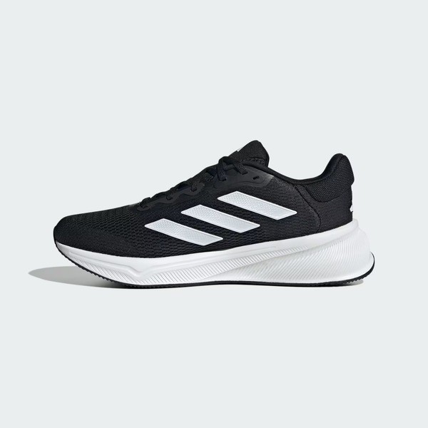 Adidas Response 男 慢跑鞋 運動 訓練 路跑 基本款 緩震 透氣 舒適 愛迪達 黑白 [IG9922], , large