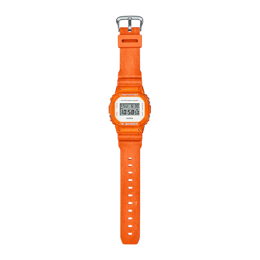 CASIO 卡西歐 G-SHOCK 風情海洋 夕陽餘暉 計時電子錶 DW-5600WS-4, , large