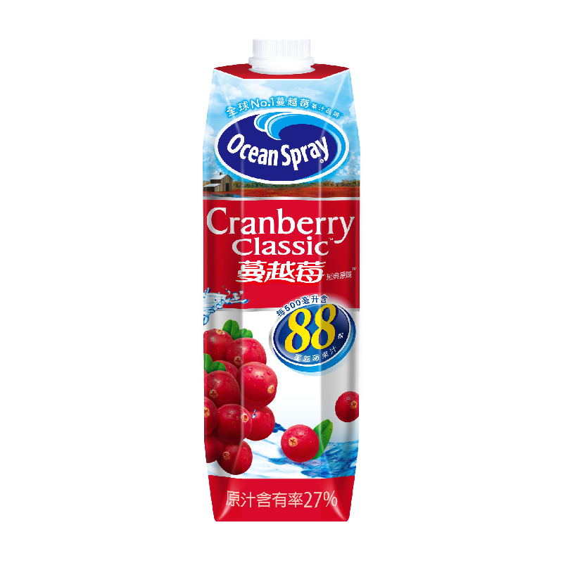 優鮮沛蔓越莓綜合果汁飲料1000ml, , large
