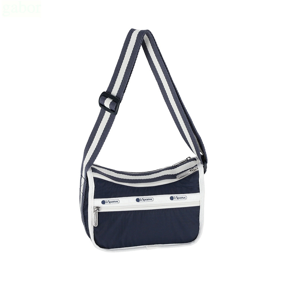LeSportsac Small Everyday Bag 小型斜背包 -滾邊深海藍, , large