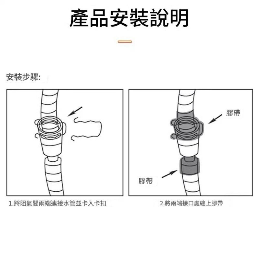 Air conditioner gas shut-off valve (triple-proof valve, horizontal/vertical use), , large