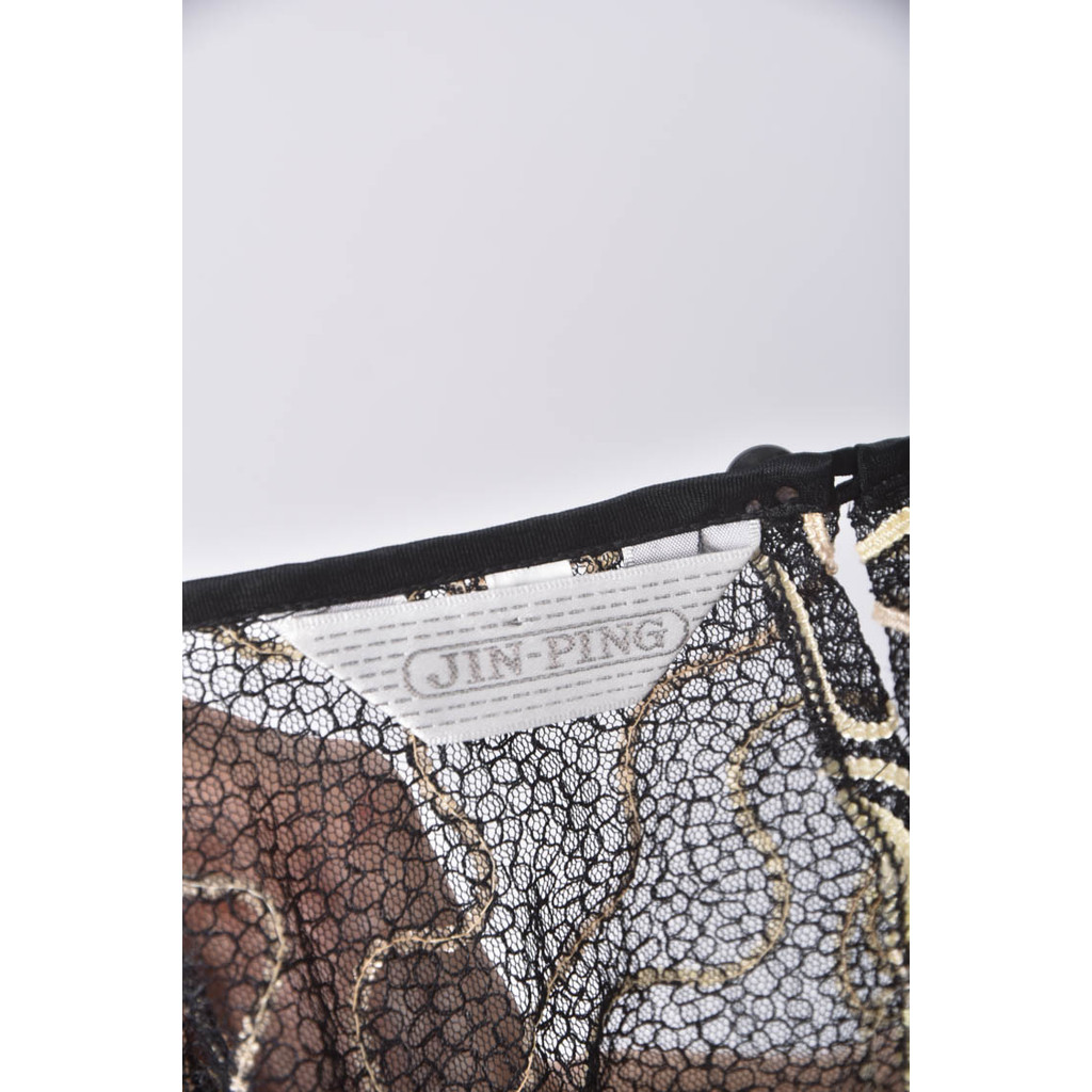 (S) jin ping圖䲢黑色洋裝二手衣, , large