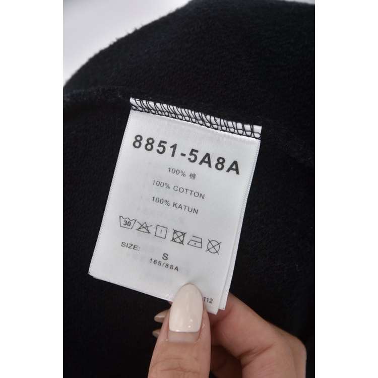 (S) lee質感棉質純棉黑色外套二手衣, , large