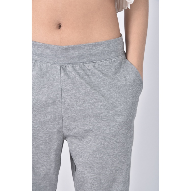 (L) uniqlo高腰質感灰色長褲二手衣, , large