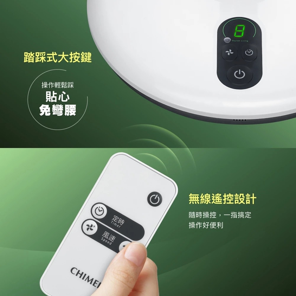 CHIMEI 奇美14吋DC馬達遙控節能風扇 DF-14LF01, , large