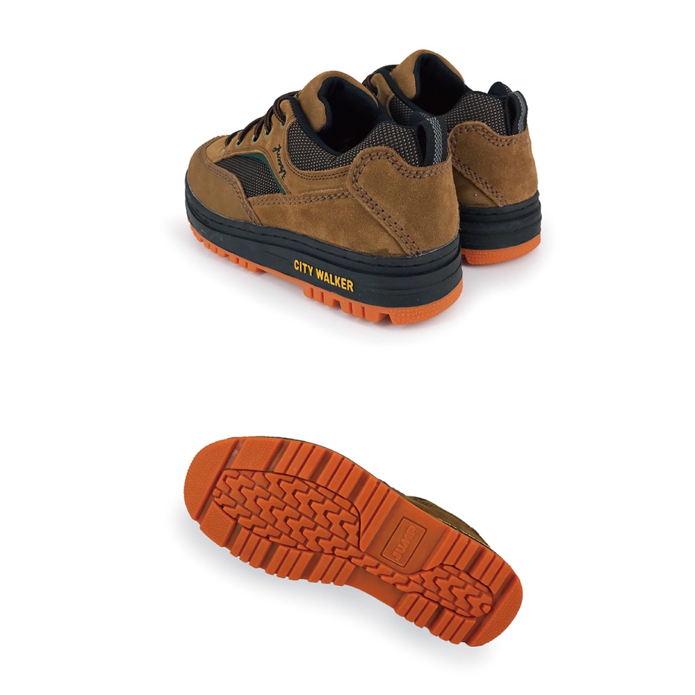 JUMP將門 男運動鞋 男鞋 登山鞋 MIT台灣製造 牛皮 防潑水 透氣 厚底 吸濕 排汗 抗菌 除臭 耐磨 止滑 1022棕, , large