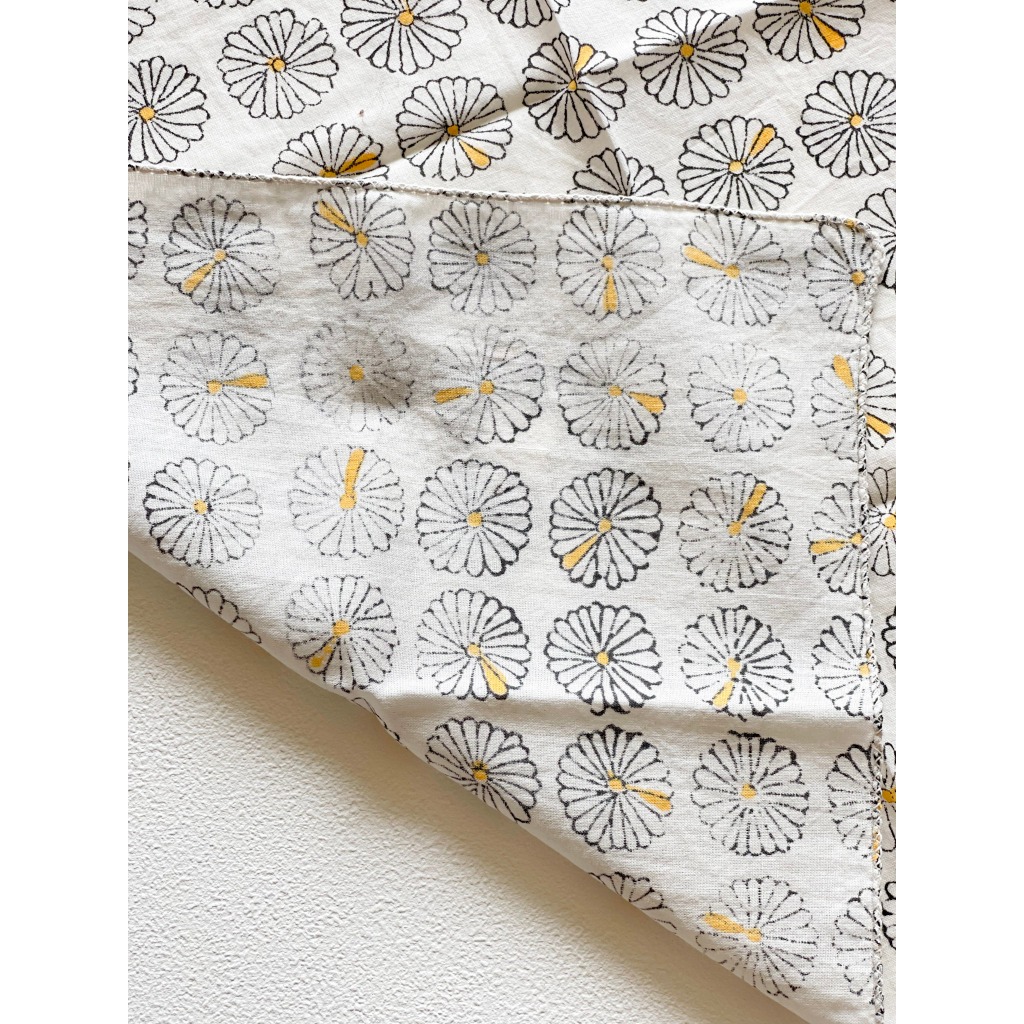 日本設計/印度製造 admi 全棉 方形 45x45 cm 手帕 手巾 (Peace 04), , large