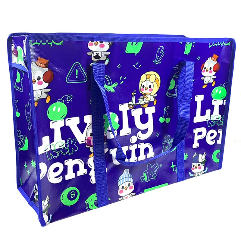 樂企鵝購物收納袋-20吋, , large