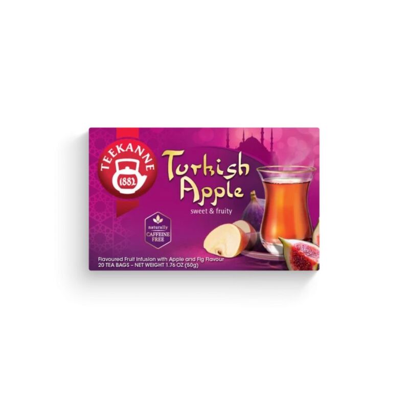 【TEEKANNE 恬康樂】Turkish Apple 蘋果茶 (2.5g x 20包/ 盒)｜無咖啡因, , large