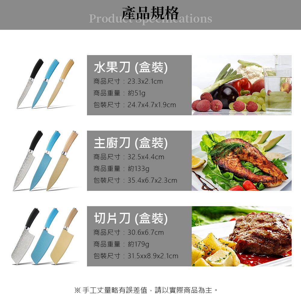 Miyaco 米雅可 輕漾刀具 環保裝切片刀（香檳金）-Leidea樂德兒, , large