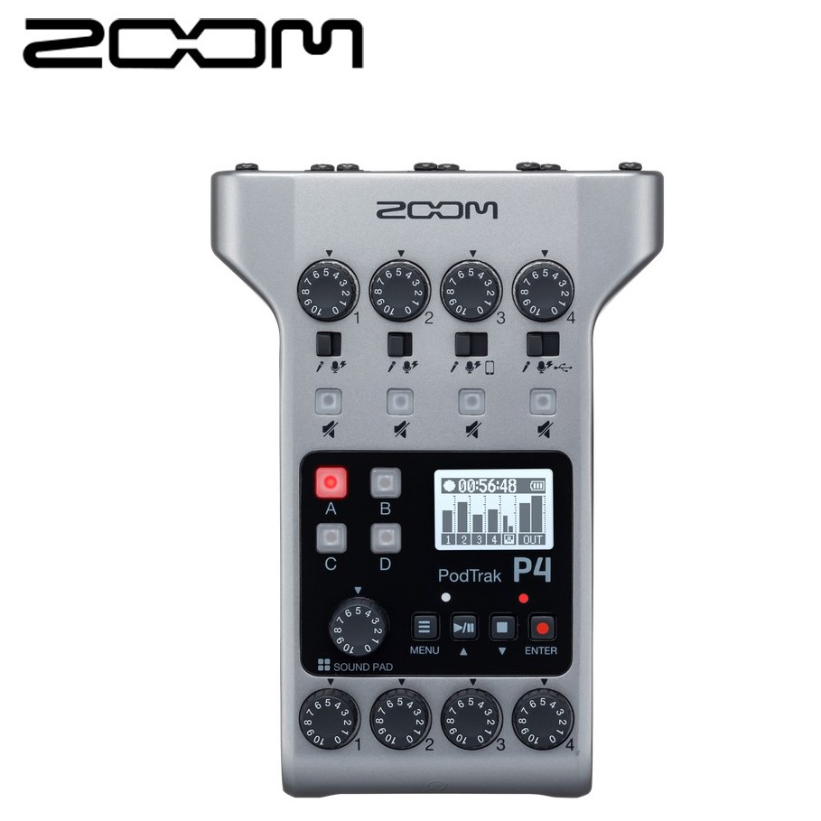 ZOOM P4 手持錄音機【敦煌樂器】, , large