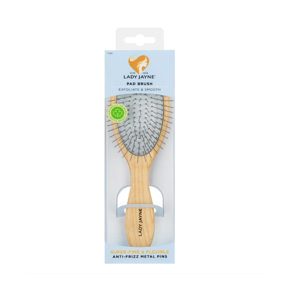 Lady Jayne Scalp Pad Brush (Metal Pin), , large