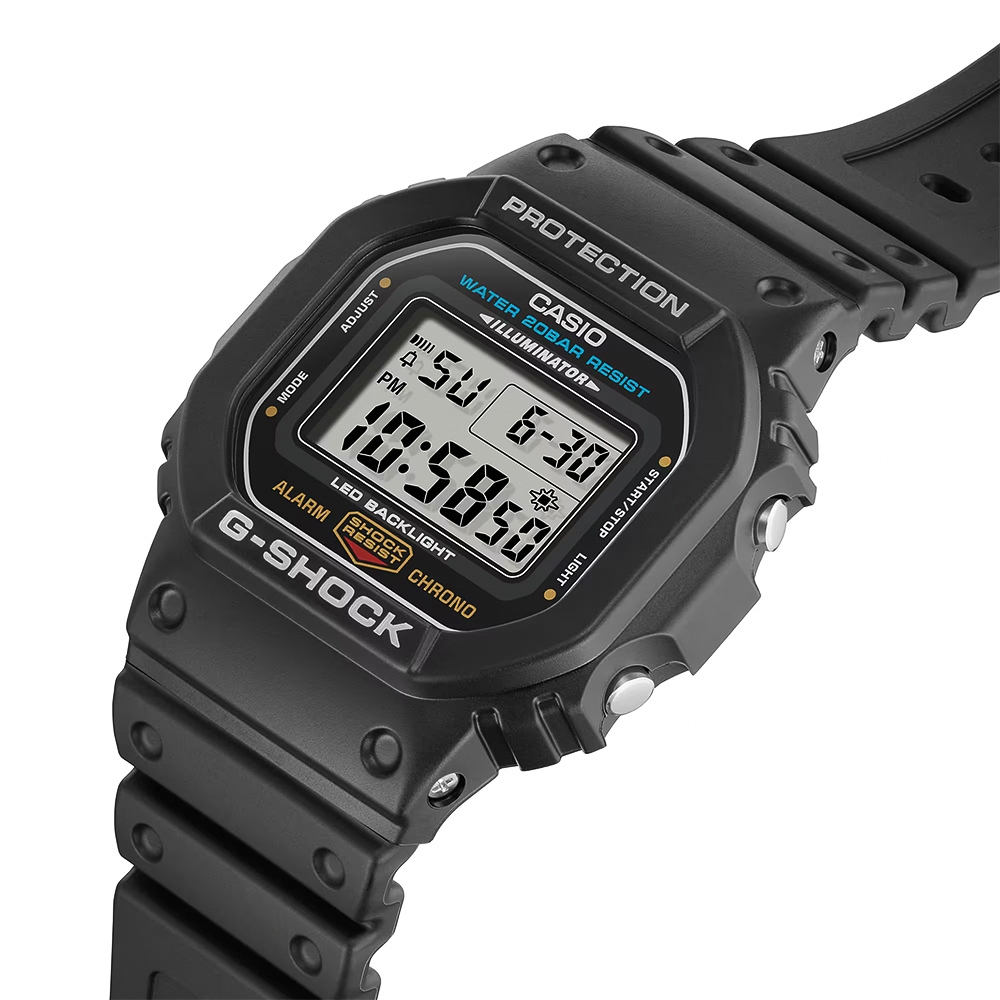 CASIO 卡西歐 G-SHOCK 經典DW-5600系列電子腕錶 DW-5600UE-1, , large