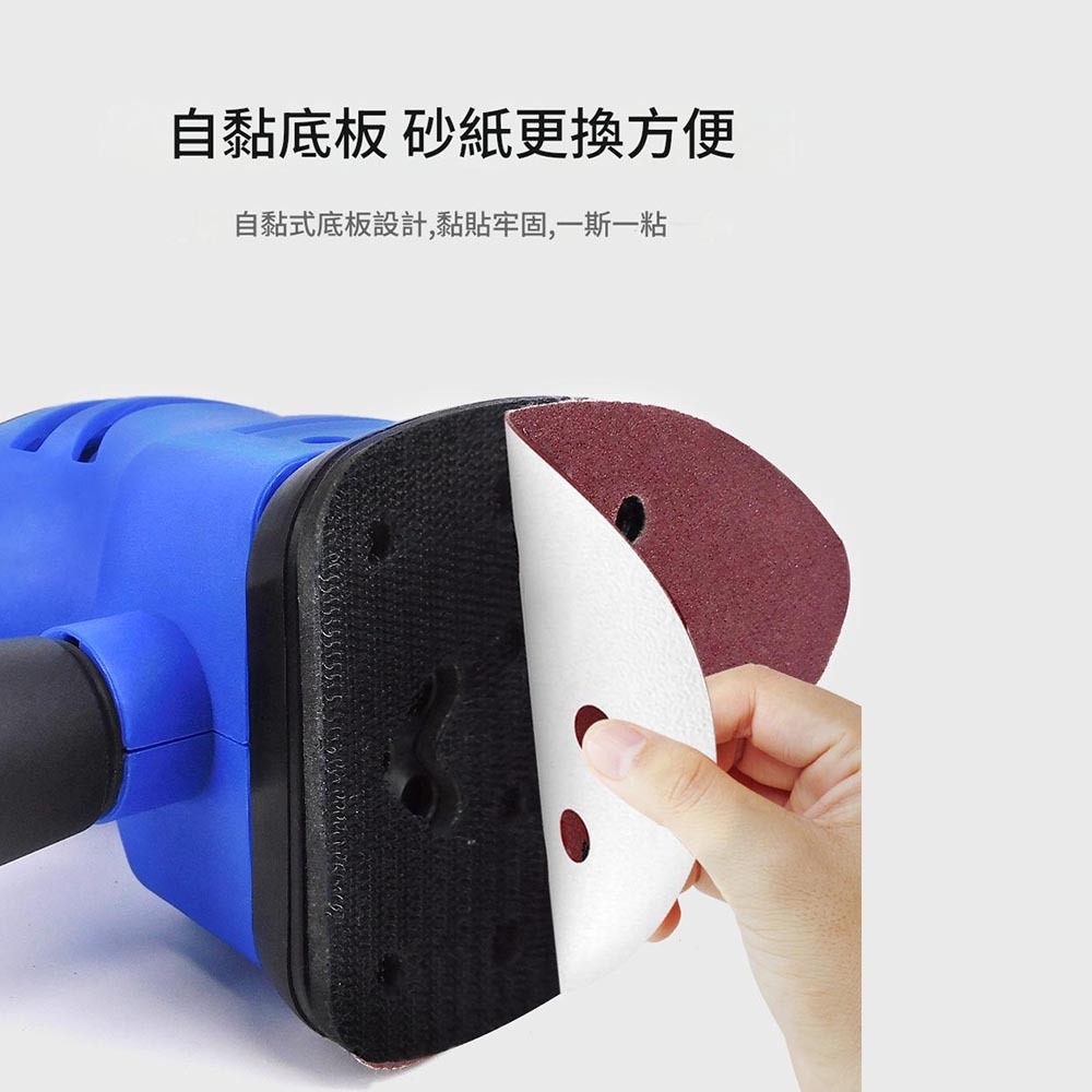 50 pieces of 80-grit triangular sandpaper, , large