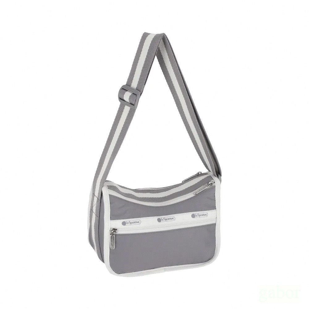 LeSportsac Small Everyday Bag 小型斜背包 -滾邊寧靜灰, , large
