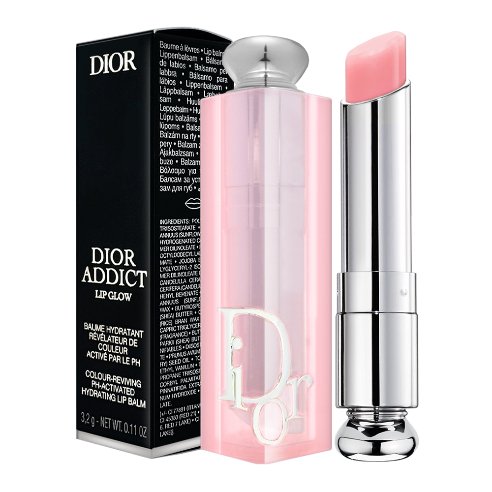 迪奧 癮誘粉漾潤唇膏(新)#001, , large