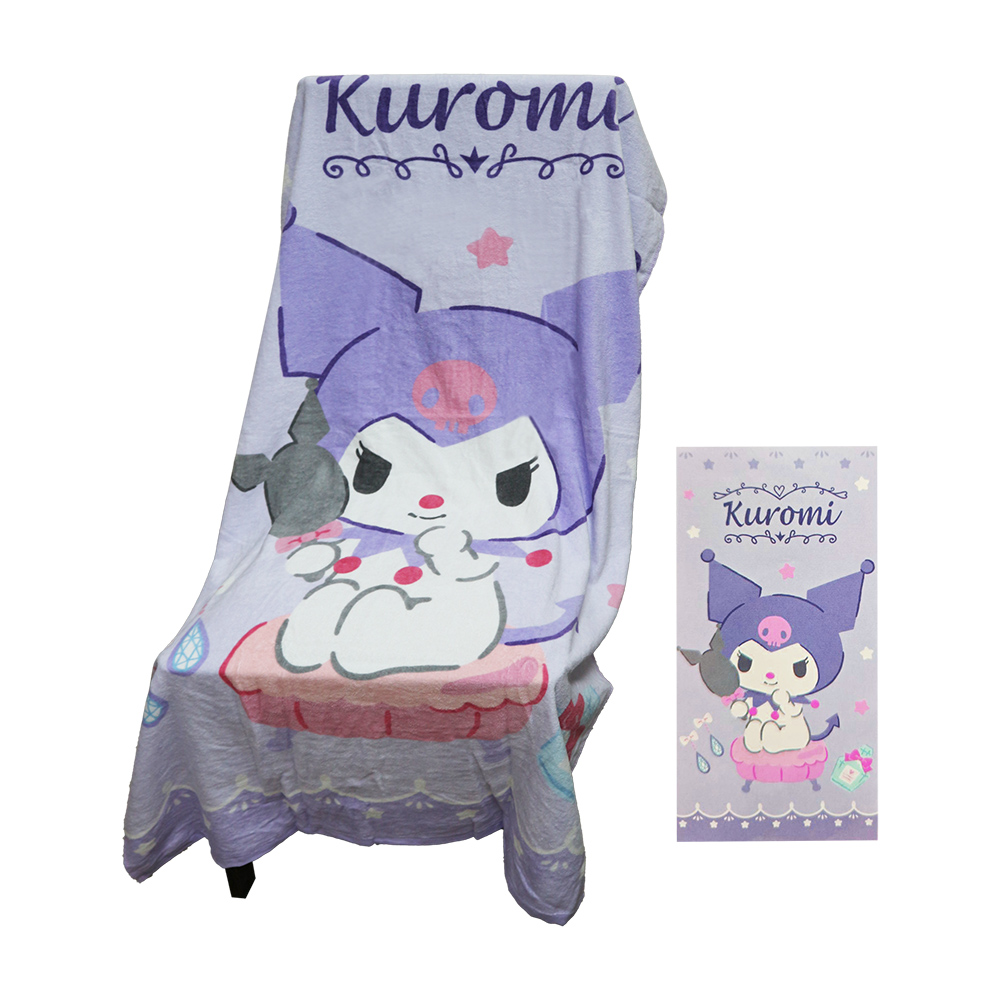 KUROMI酷洛米大浴巾-1件, , large