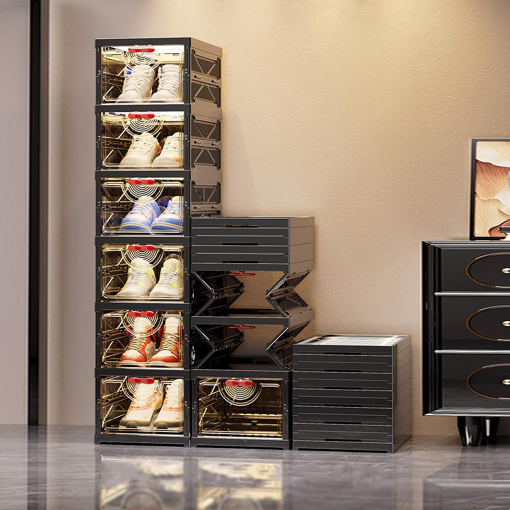 【AOTTO】免安裝六層折疊收納鞋櫃(AL-208)