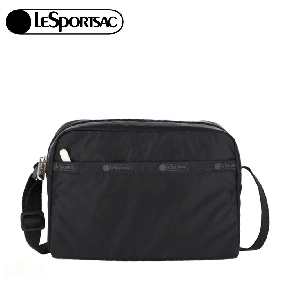 LeSportsac DANIELLA CROSSBODY 拉鍊斜背包 側背包 送禮-永恆黑, , large