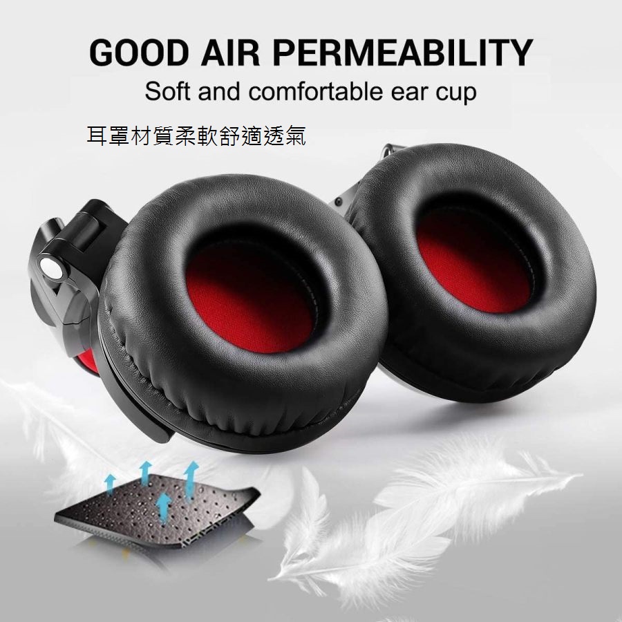 OneOdio Studio Pro 10 DJ監聽耳機(黑), , large