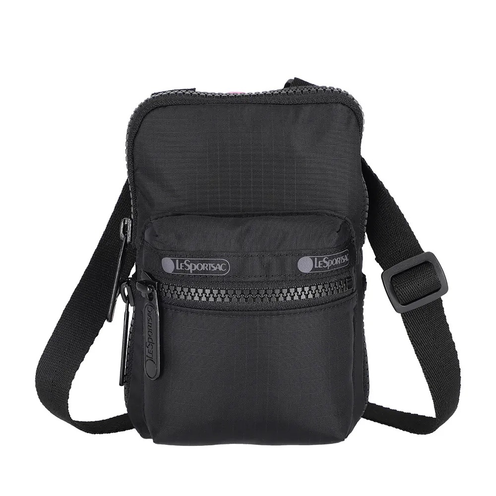 LeSportsac CARGO PHONE BAG 迷你手機斜背包 - 墨黑工裝風, , large