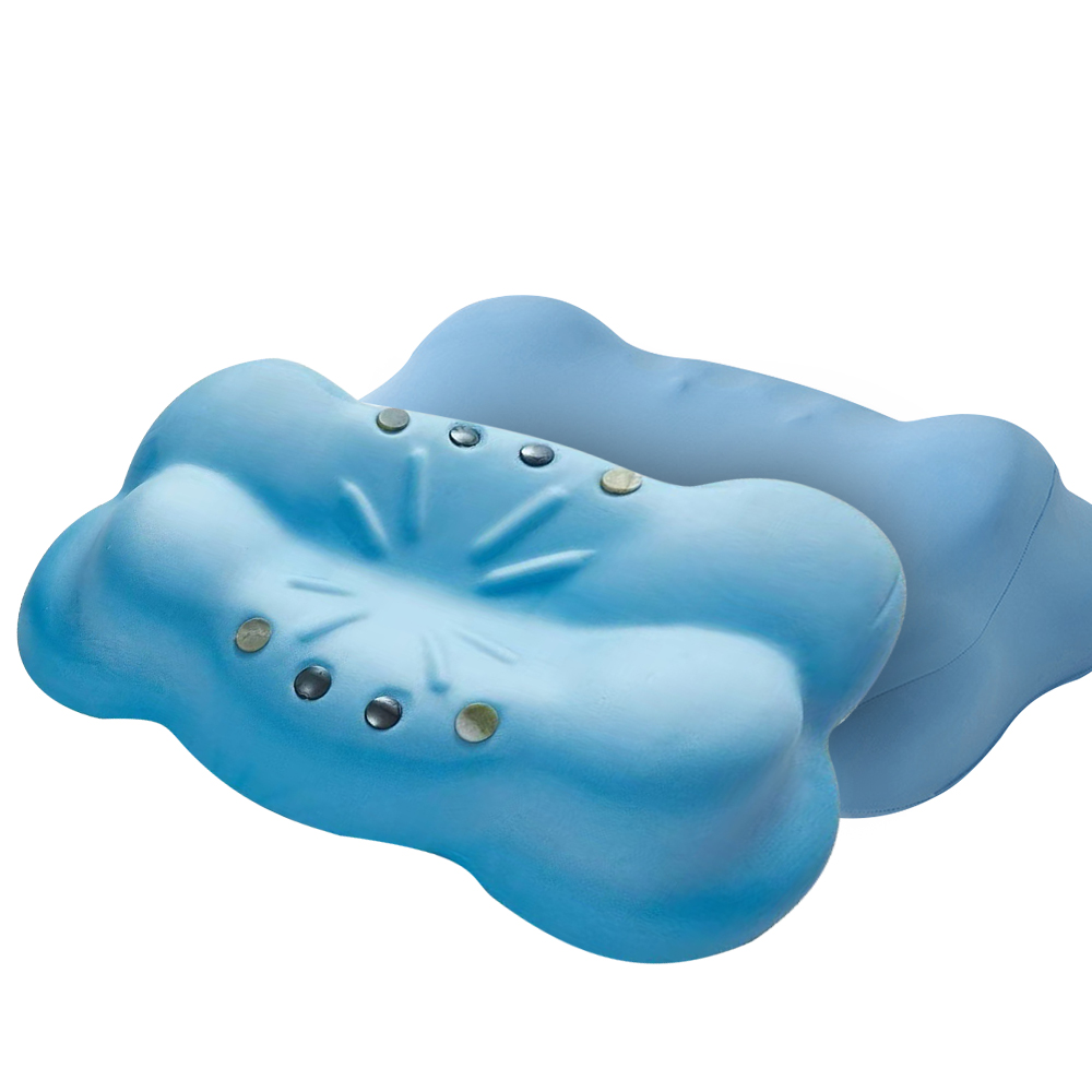 【Hilton】Cool and breathable magnetic energy slow rebound space memory pillow (pillow/energy pillow/pressure relief pillow) (P8006), , large