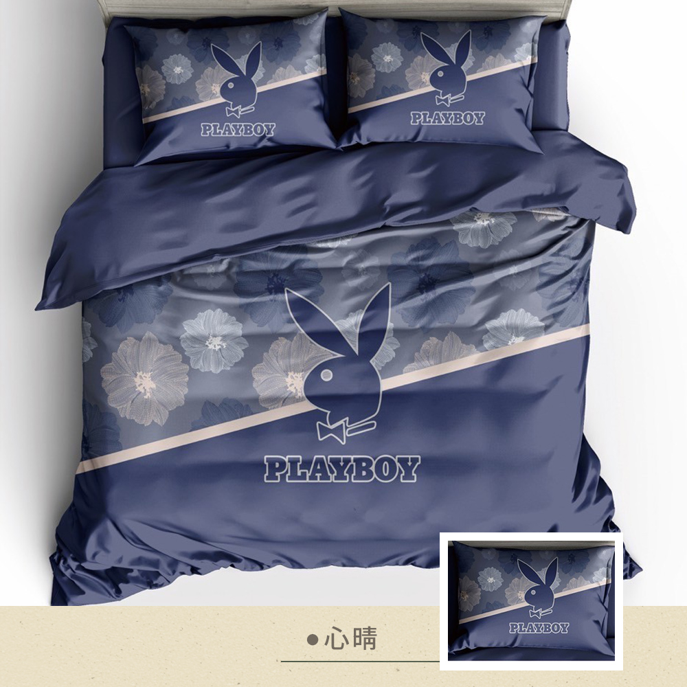 【Galatea 葛拉蒂】PLAYBOY 雙人床包兩用被組(多款任選）, , large