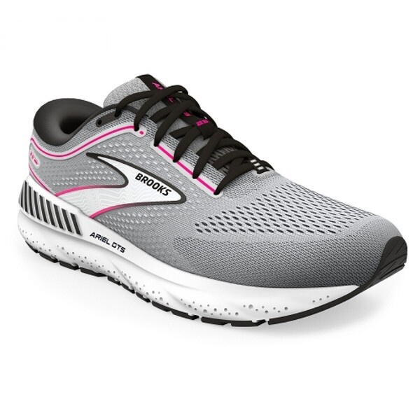 Brooks Ariel GTS 23 女 慢跑鞋 超寬楦 避震緩衝象限 瞪羚系列 灰 [1203902E078], , large