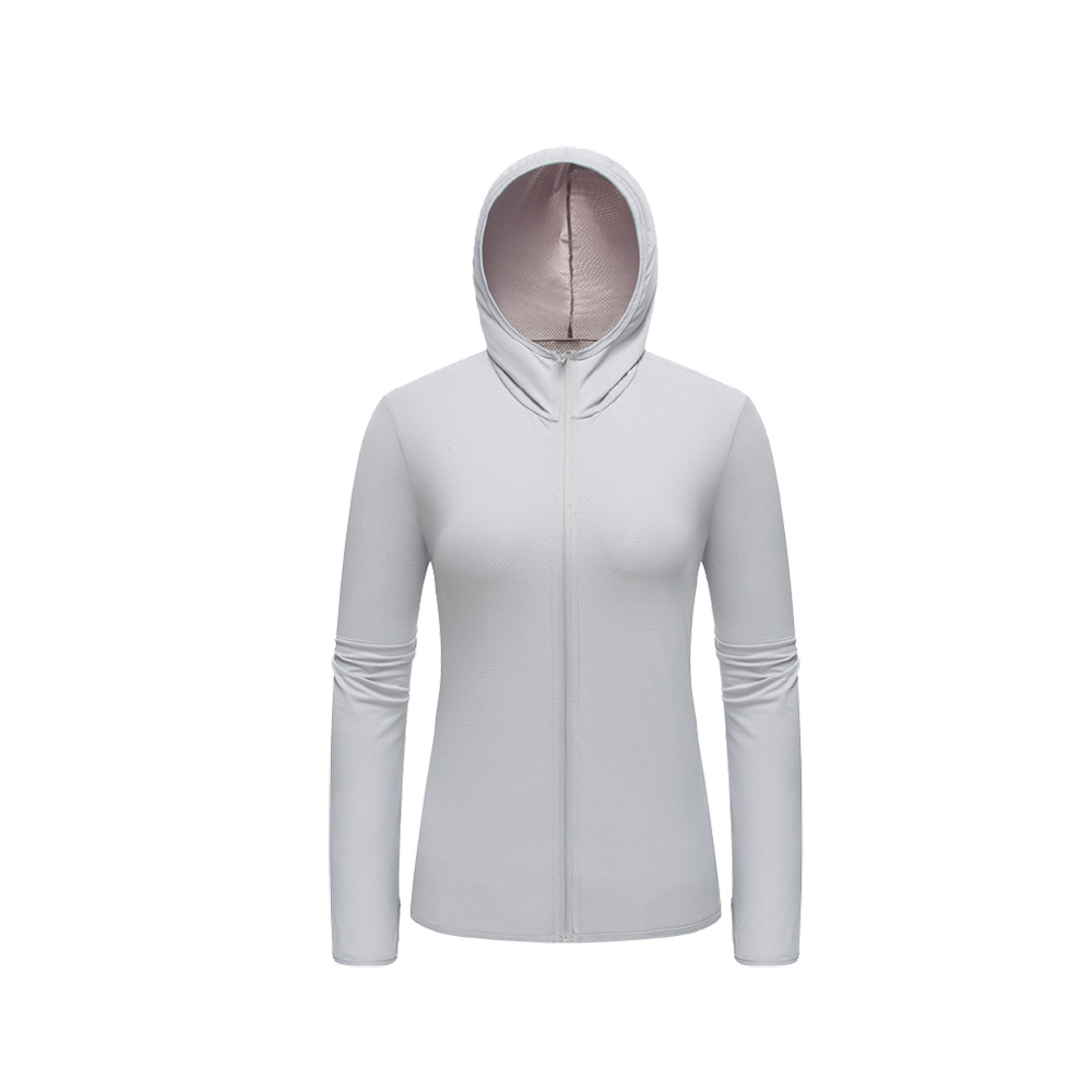 涼感輕薄防曬外套, , large