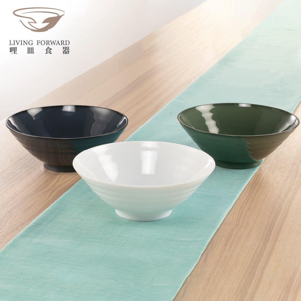 【哩皿食器】台灣製  CPET 潔晶拉麵碗禮盒兩入組, , large