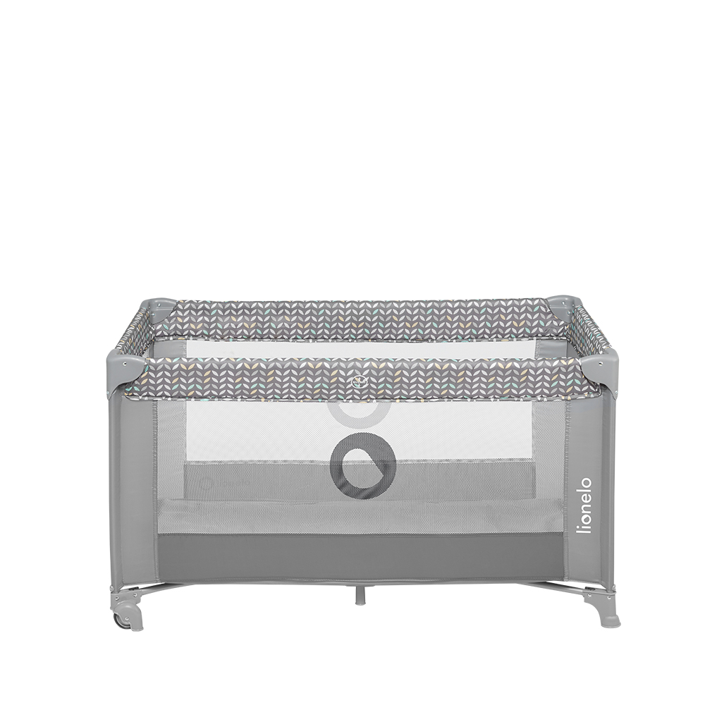 【Lionelo】Stefi-Travel Cot-Grey, , large