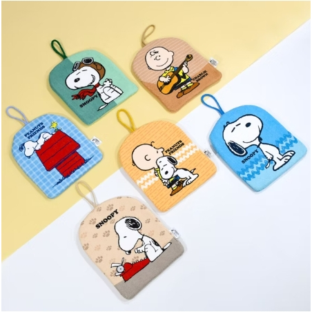 【生活好室】SNOOPY史努比超細纖維印花擦手巾 (正版授權), , large