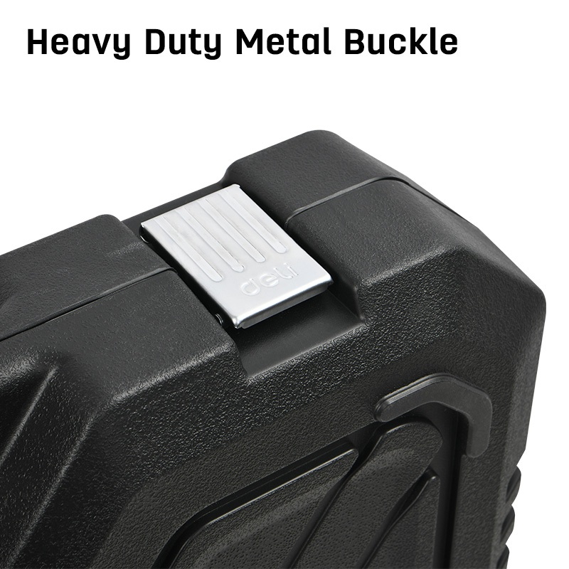 【deli tools】1/4 inch Socket Wrench Set 43PCS, , large