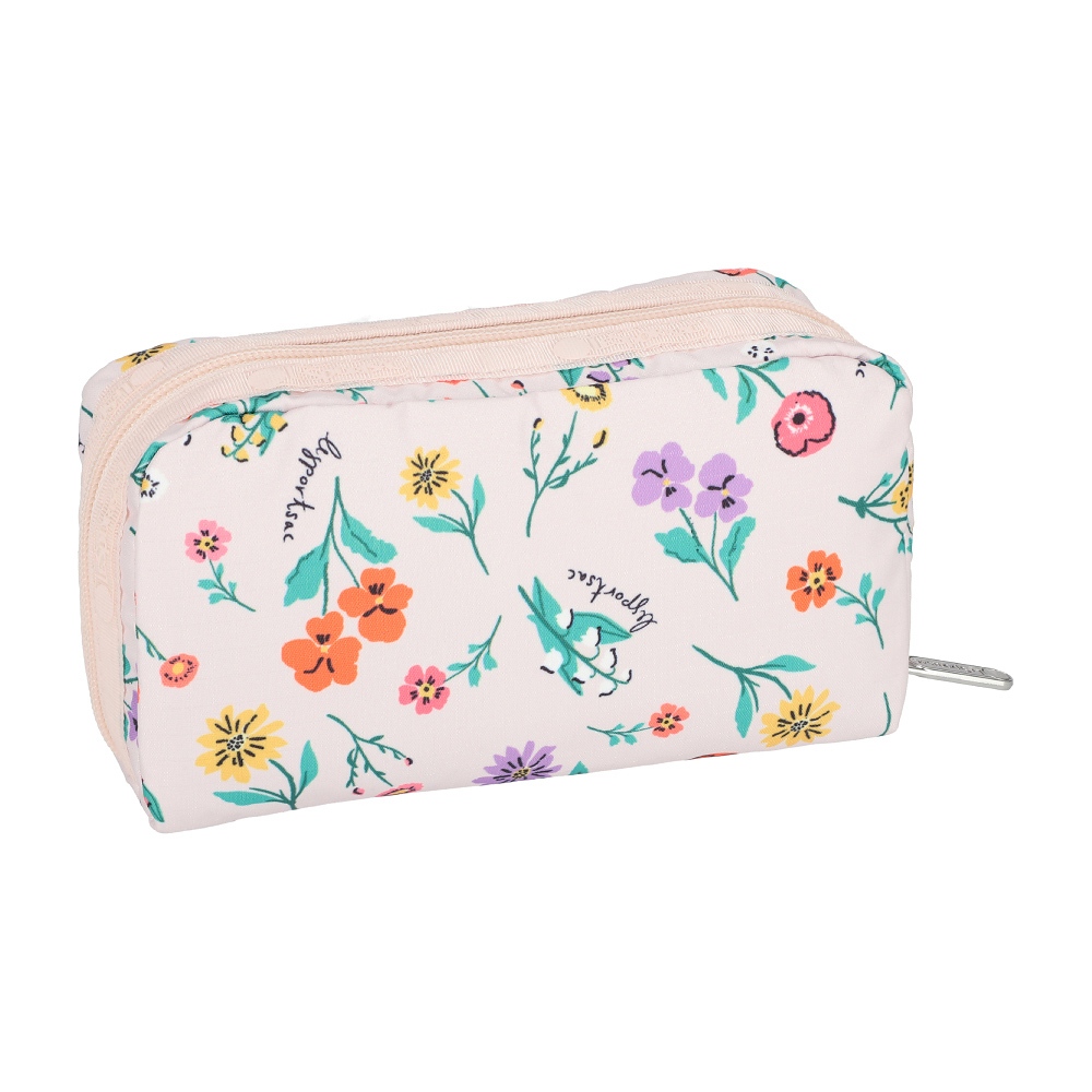 Lesportsac Rectangular Cosmetic 長形化妝包/ 輕舞野花, , large