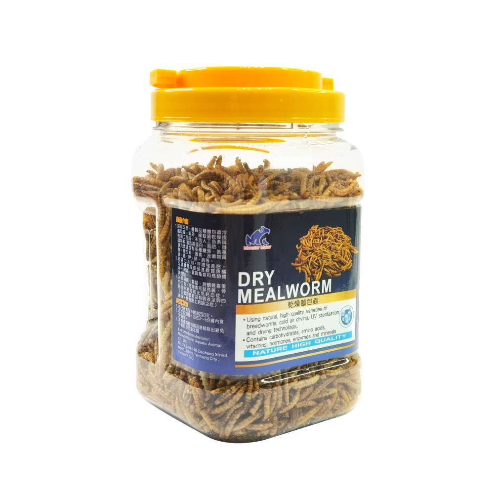 【摩達客特寵系列】Monster Maker怪獸製造者 麵包蟲230g 豐富高蛋白  (蜜袋鼯  刺蝟 魚 觀賞鳥類 爬蟲類適用), , large
