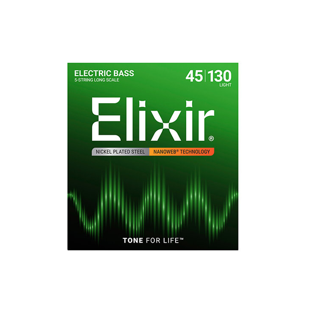 Elixir 14202 Nanoweb 薄包覆 貝斯套弦 45&ndash;105【敦煌樂器】, , large
