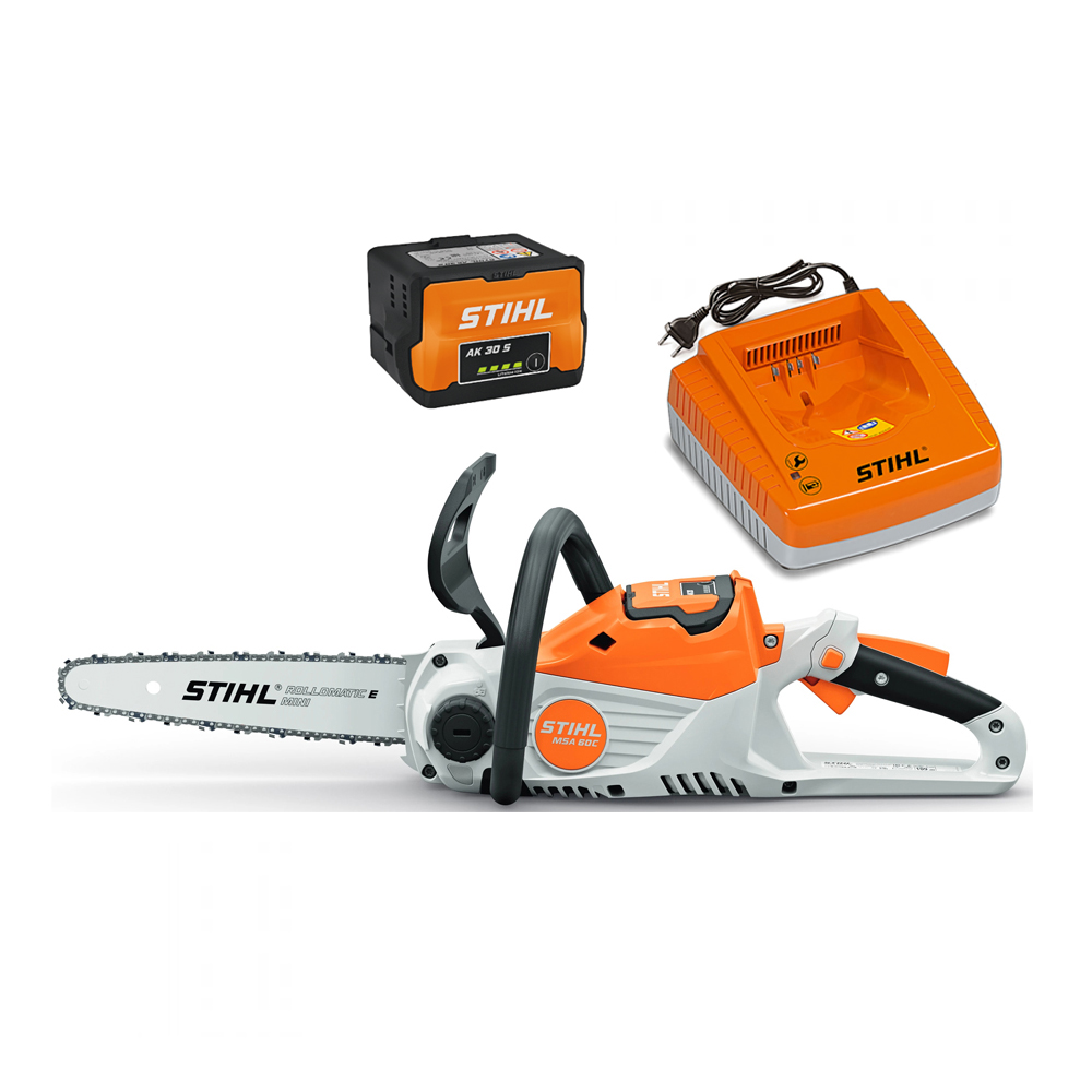 STIHL 12" MSA 60 C-BQ 36V Lithium-Ion Chainsaw (Single AK30S Battery)