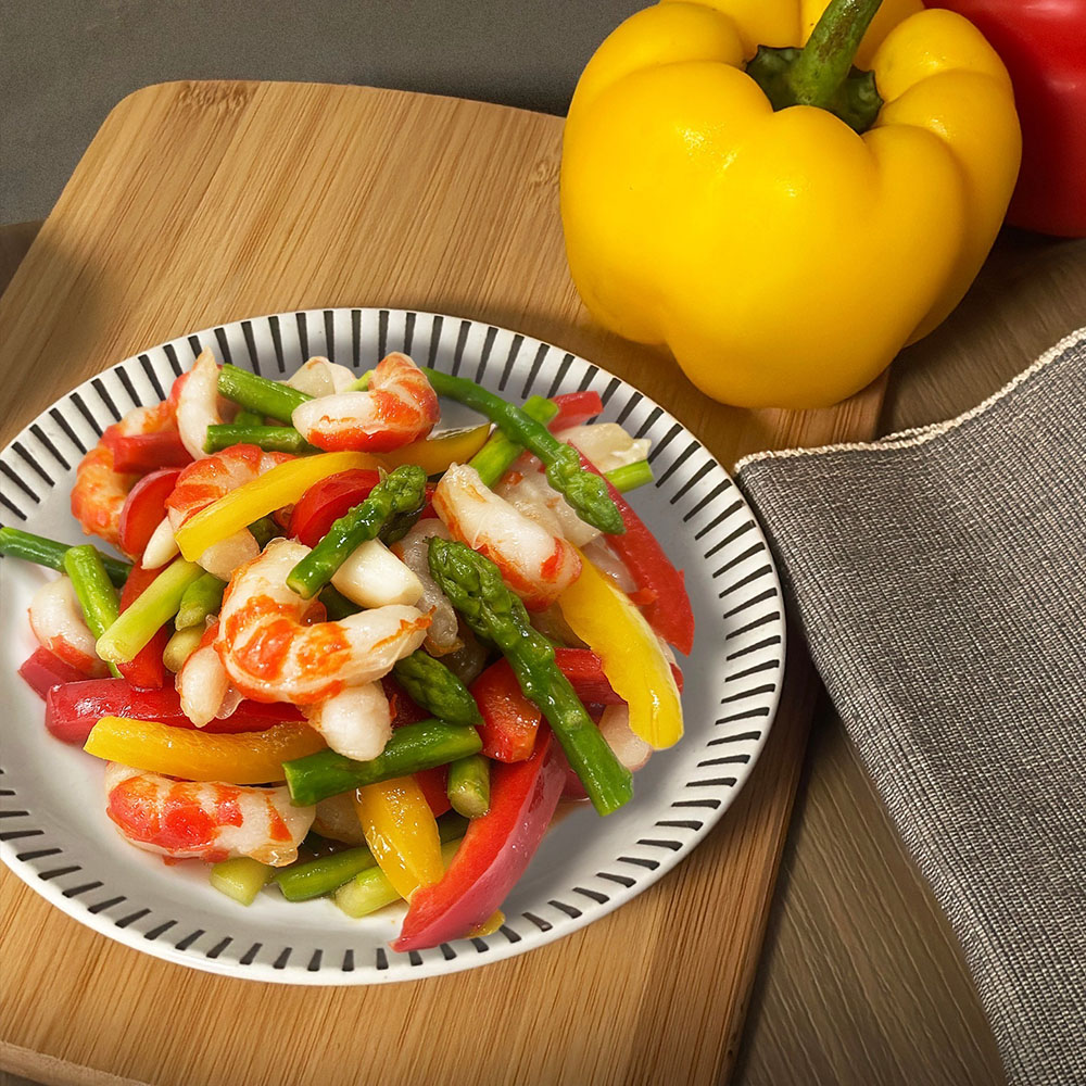 【如意生技】胭脂蝦/燉羊肉/藥膳雞丁/炸花枝圈平均共8包(純素200~300g/包〉(免運費), , large