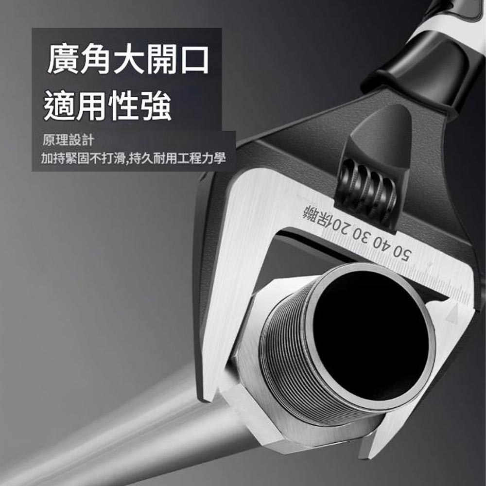 精密6吋大開口活動板手, , large