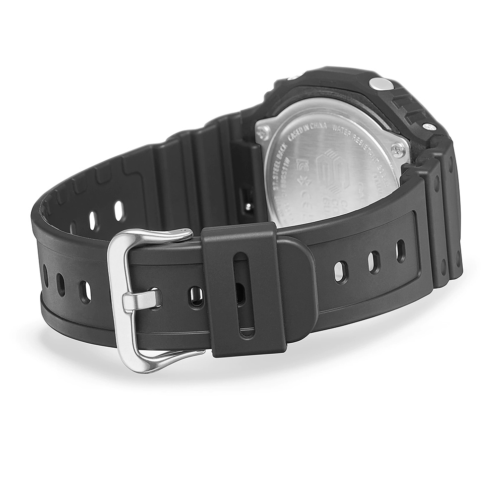 CASIO 卡西歐 G-SHOCK 極簡八角 太陽能電力智慧藍牙手錶 GA-B2100-1A, , large