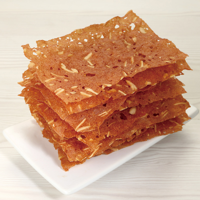 阮的肉干 脆片肉紙 原味杏仁(每包70g), , large
